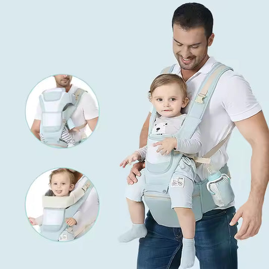 Baby Carriers with Hip Seat Wholesale 6 in 1 Baby Wrap Carrier Backpack for Newborn