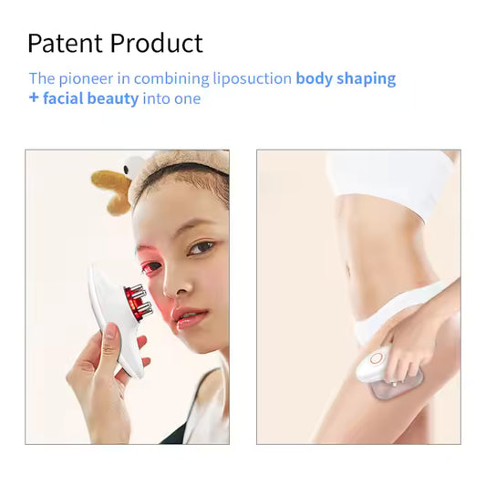 Fat Burn Infrared Vacuum Body Sculpture Face Lifting Anti Cellulite Vibration Massage Machine Electric Anticellulite Massager
