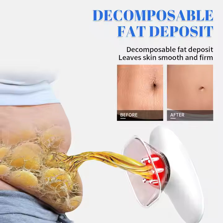 Fat Burn Infrared Vacuum Body Sculpture Face Lifting Anti Cellulite Vibration Massage Machine Electric Anticellulite Massager