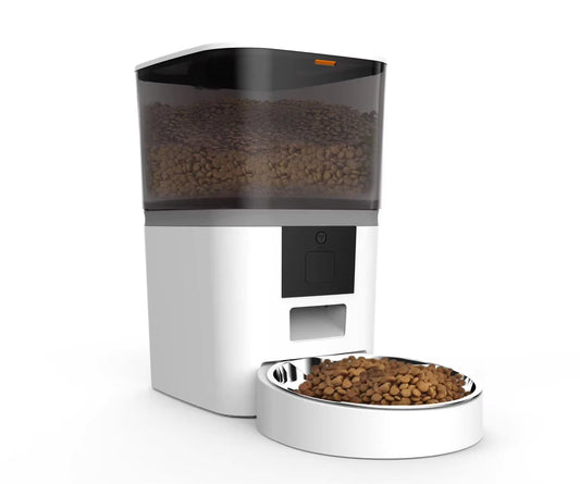 Tuya App Remote Control 6L Cat Dog Automatic Pet Feeder Dry Food Dispenser Wifi Smart Pet Feeder Pet Food Dispenser