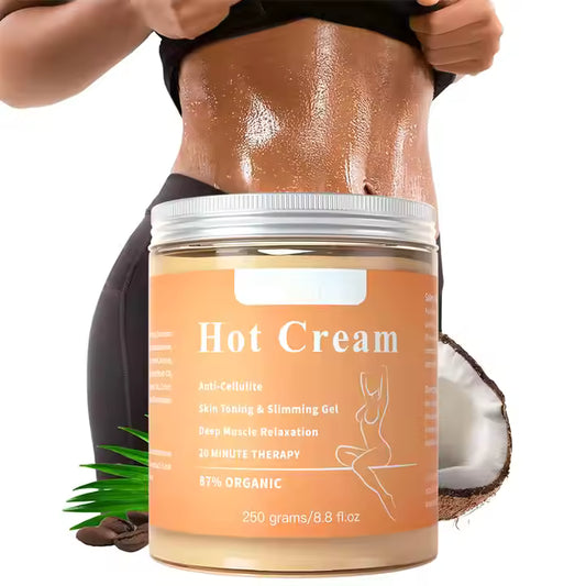 Private logo No Side Effects of Calf Muscles Breast Waist Belly Face Body Weight Loss Fat Burn Hot Slimming Cream for Tummy