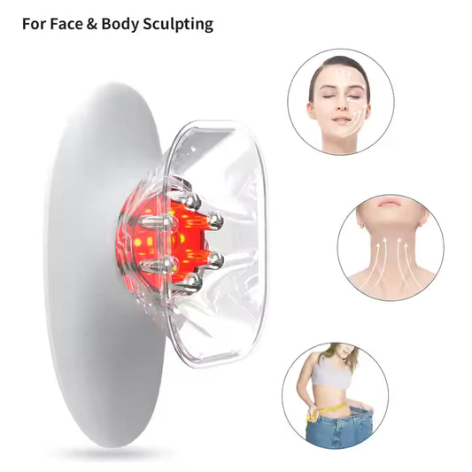 Fat Burn Infrared Vacuum Body Sculpture Face Lifting Anti Cellulite Vibration Massage Machine Electric Anticellulite Massager