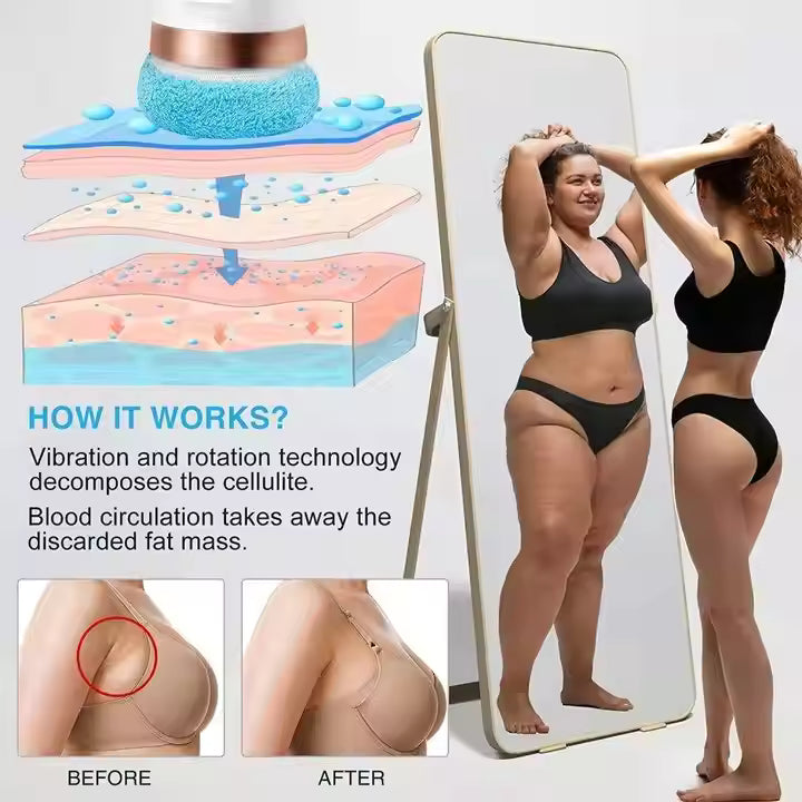 New Arrivals 3 in 1 Body Sculpt Massage Machine Handheld Toning Body Sculpting Cellulite Massager