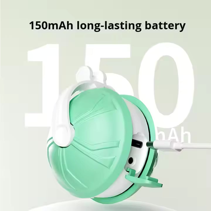 Automatic Electric Laser Cat Toy Eco-Friendly Real Fur Teaser Artifact Cross-Border Interactive Plastic Ball for Cats